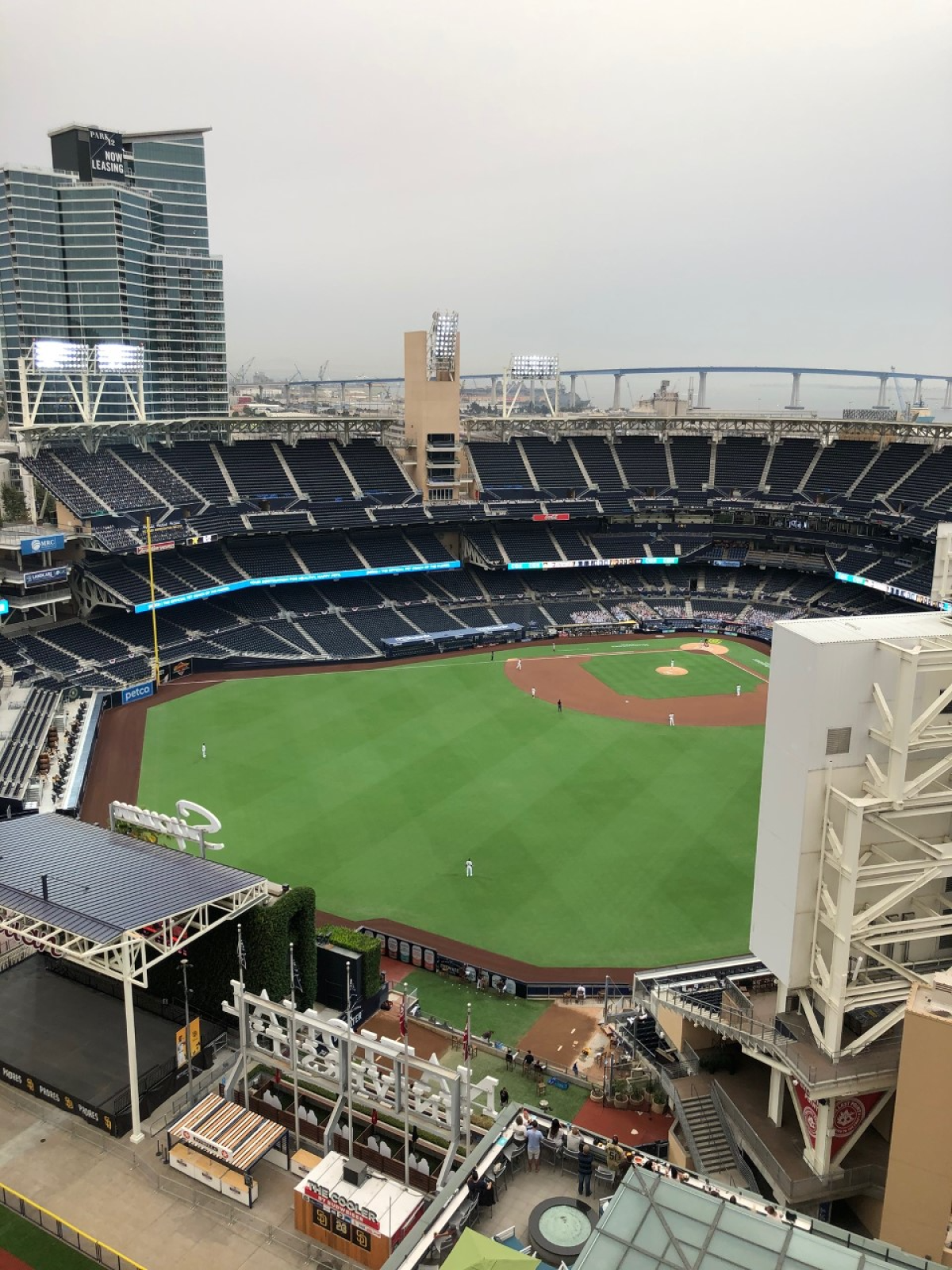 A view of Petco Park in San Diego.