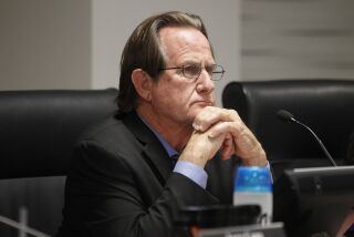 NATIONAL CITY, June 19, 2018 | National City Mayor Ron Morrison listens to people speak about the death of Earl McNeil, who went into medical distress while in the custody of National City police, during a city council meeting in National City on Tuesday. | Photo by Hayne Palmour IV/San Diego Union-Tribune/Mandatory Credit: HAYNE PALMOUR IV/SAN DIEGO UNION-TRIBUNE/ZUMA PRESS San Diego Union-Tribune Photo by Hayne Palmour IV copyright 2018