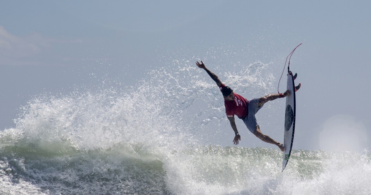 Tokyo Olympic surfers feeling swell as tropical storm ...