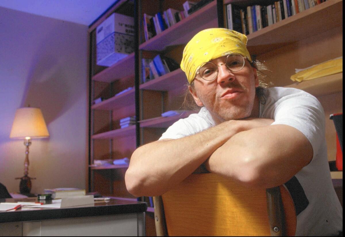 Author David Foster Wallace on March 18, 1996.