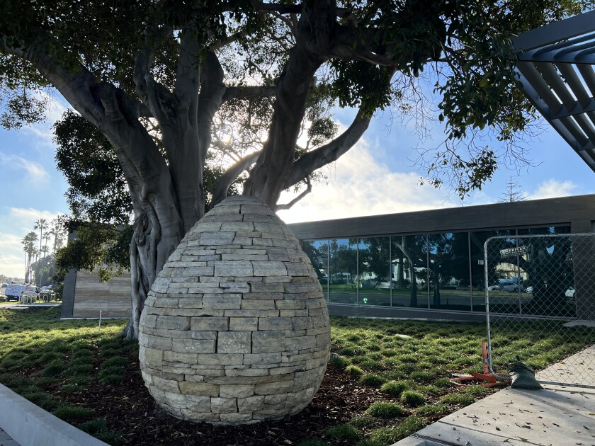 Finishing touches are being placed throughout MCASD's exterior and interior spaces.