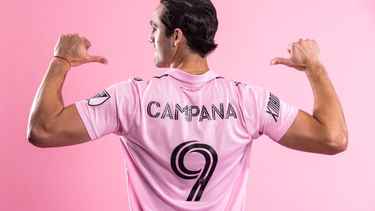 Decaer Uva forma El Inter Miami se viste de rosa de cara a la nueva temporada - Los Angeles  Times