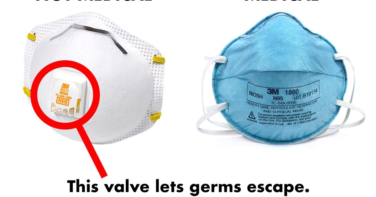 This Kind Of N95 Mask Can Actually Spread The Coronavirus Los Angeles Times