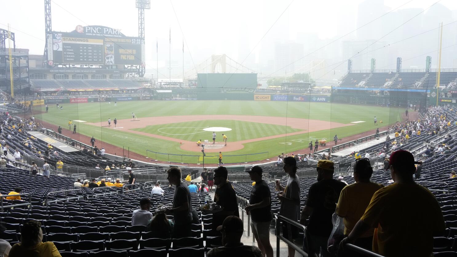 Aerial Photo of PNC Park - Pittsburgh Pirates Stadium - Pittsburgh