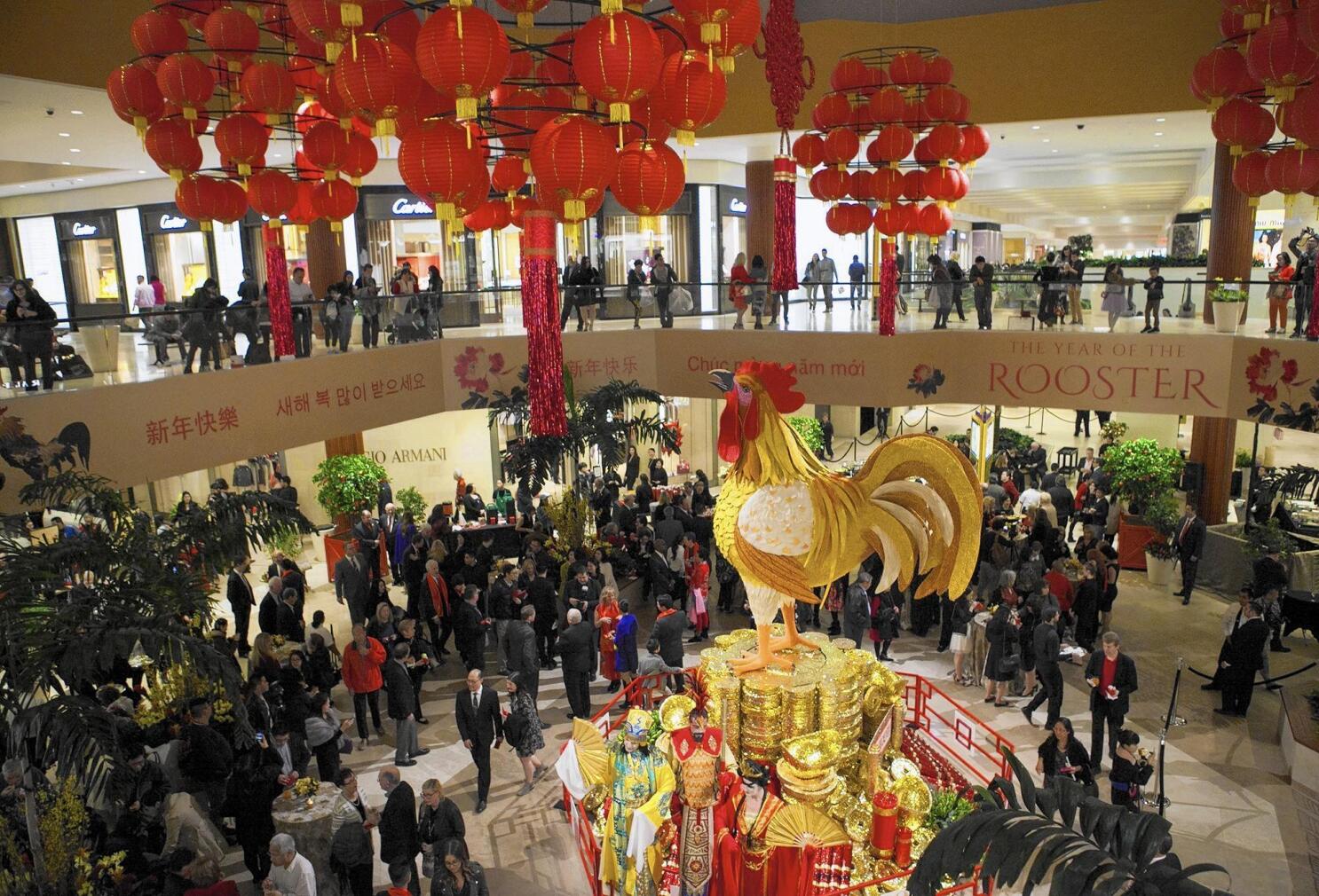 South Coast Plaza Lunar New Year event - Los Angeles Times