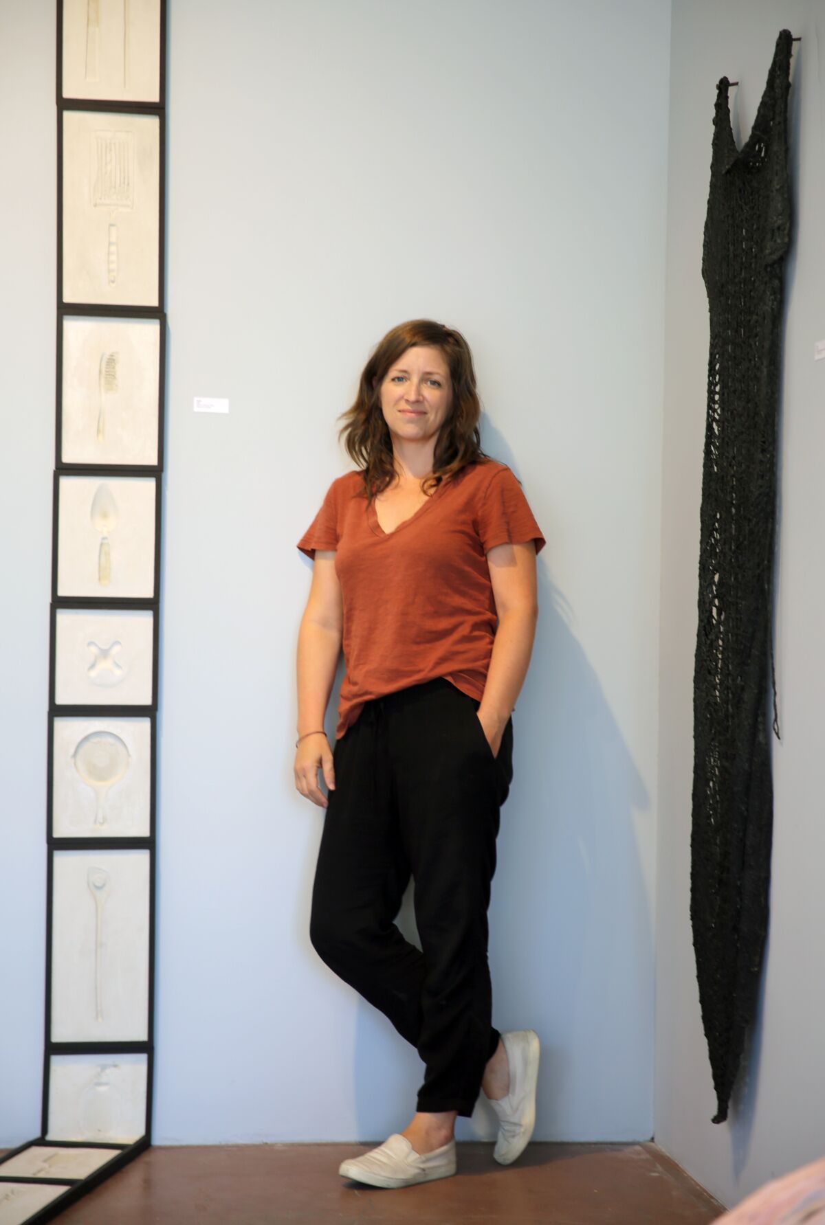 Christiana Updegraff's artworks are on exhibit in Solana Beach through Friday, May 5.