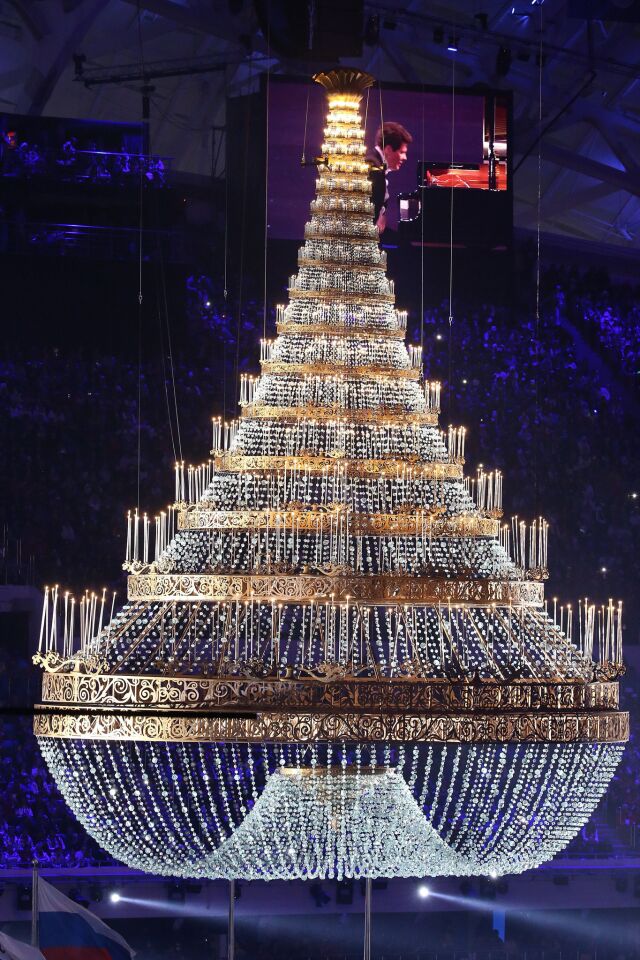 A tribute to Russia's classical music heritage during the 2014 Sochi Winter Olympics Closing Ceremony.