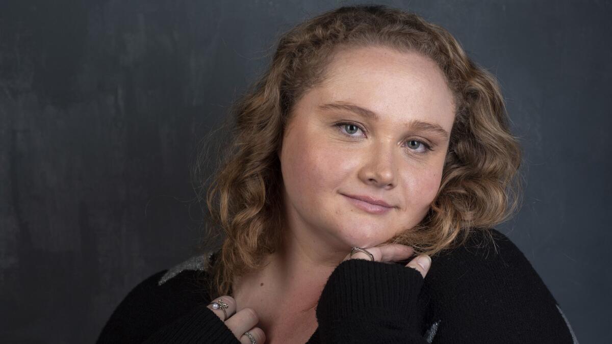 Danielle MacDonald, from the film "Paradise Hills."
