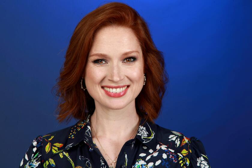 EL SEGUNDO, CA., MAY 29, 2019—Ellie Kemper played the receptionist Erin Hannon in the NBC comedy series The Office (2009–2013) and later the starring role in the Netflix comedy series Unbreakable Kimmy Schmidt (2015–2019), for which she has received two nominations for the Primetime Emmy Award for Outstanding Lead Actress in a Comedy Series. (Kirk McKoy / Los Angeles Times)