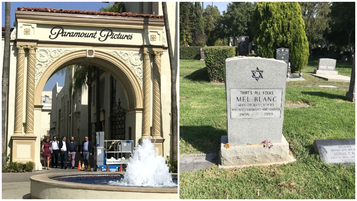 Paramount Pictures and the Hollywood Forever cemetery
