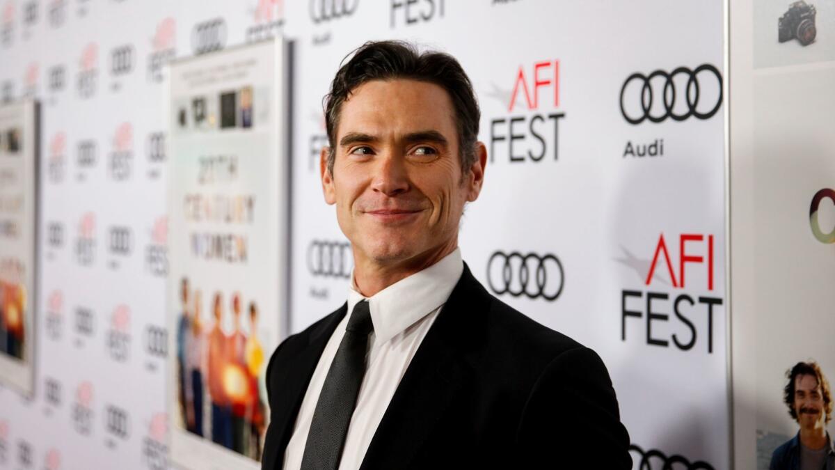 Actor Billy Crudup on the red carpet for the premiere of "20th Century Women" in Hollywood on Nov. 16.