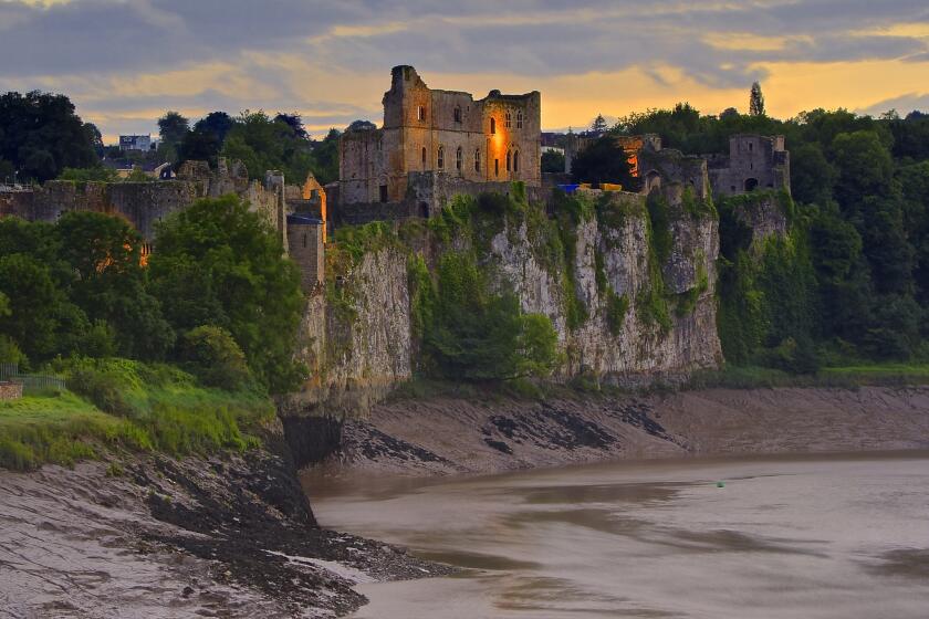Chepstow Castle was built after William the Conqueror was crowned king of England in 1066.