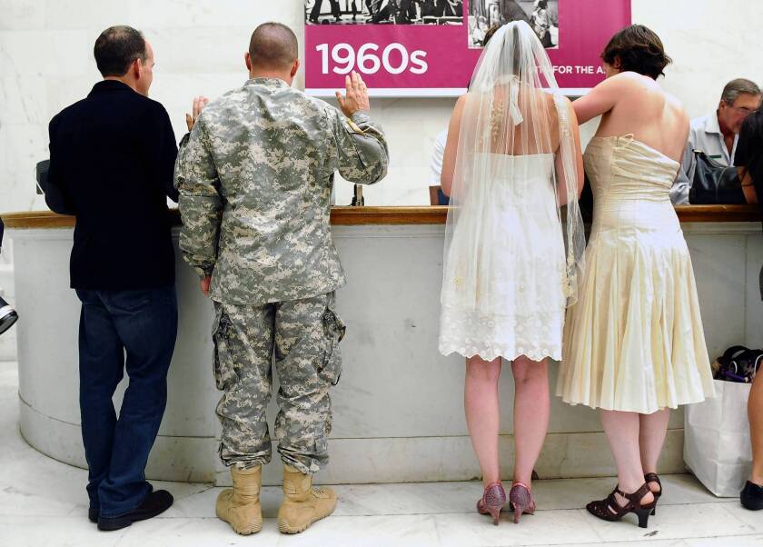 Gay Couples In Military Having Trouble Getting Leave To Get Married 1294