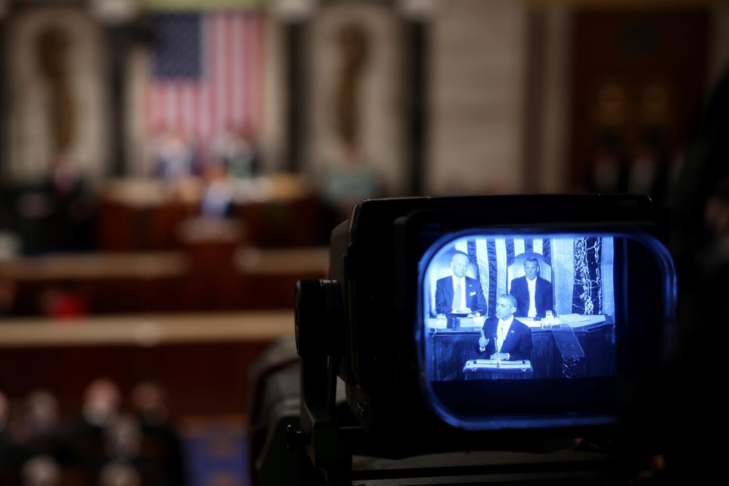 A view of the speech