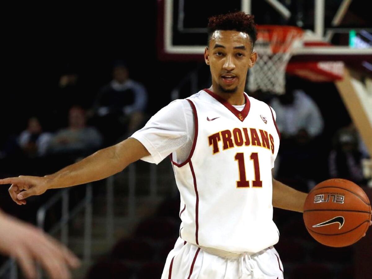 USC point guard Jordan McLaughlin's status for Wednesday's game is unknown. He missed the Trojans' last game with a separated shoulder.