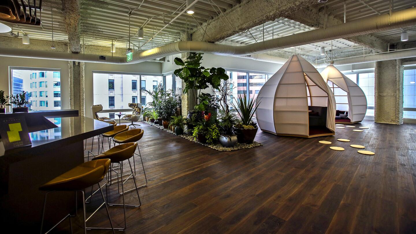 Hip offices in downtown Los Angeles