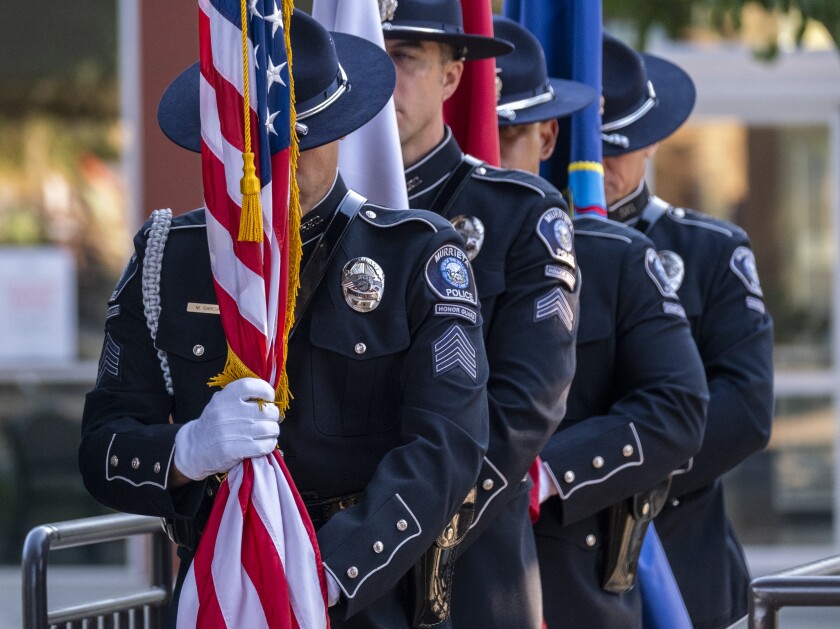 The Murrieta Police Department Honor Guard