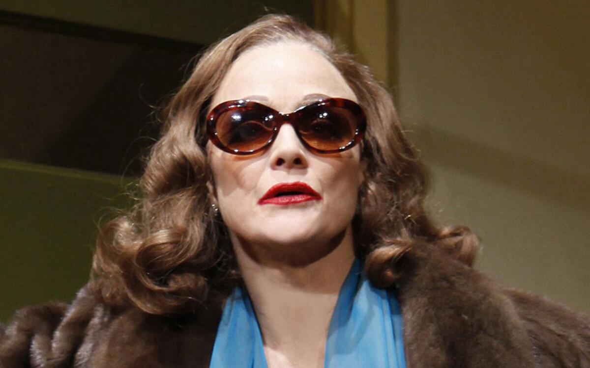 Valerie Harper, shown in 2010 playing Tallulah Bankhead in "Looped" on Broadway, has been sued for at least $2 million after dropping out of the show's national production in January 2013, about a month before the tour kicked off. She cited health reasons, and that March went public with a diagnosis of cancer in the membranes surrounding her brain.