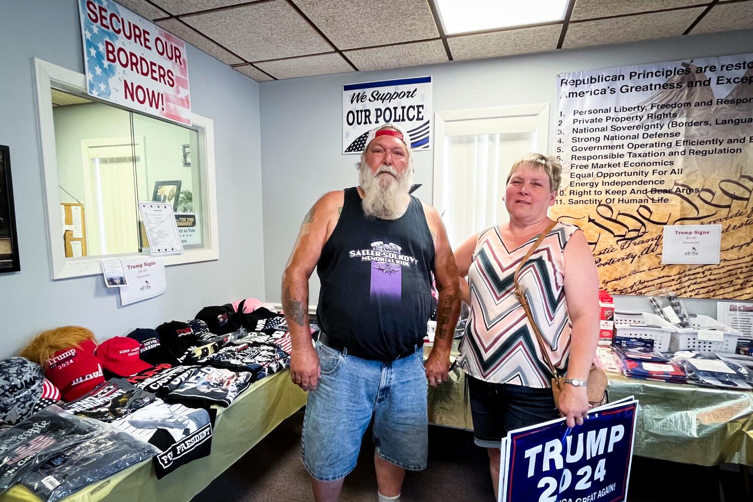 Trump was nearly killed in their small town. Now they grapple with politics, grief and anger