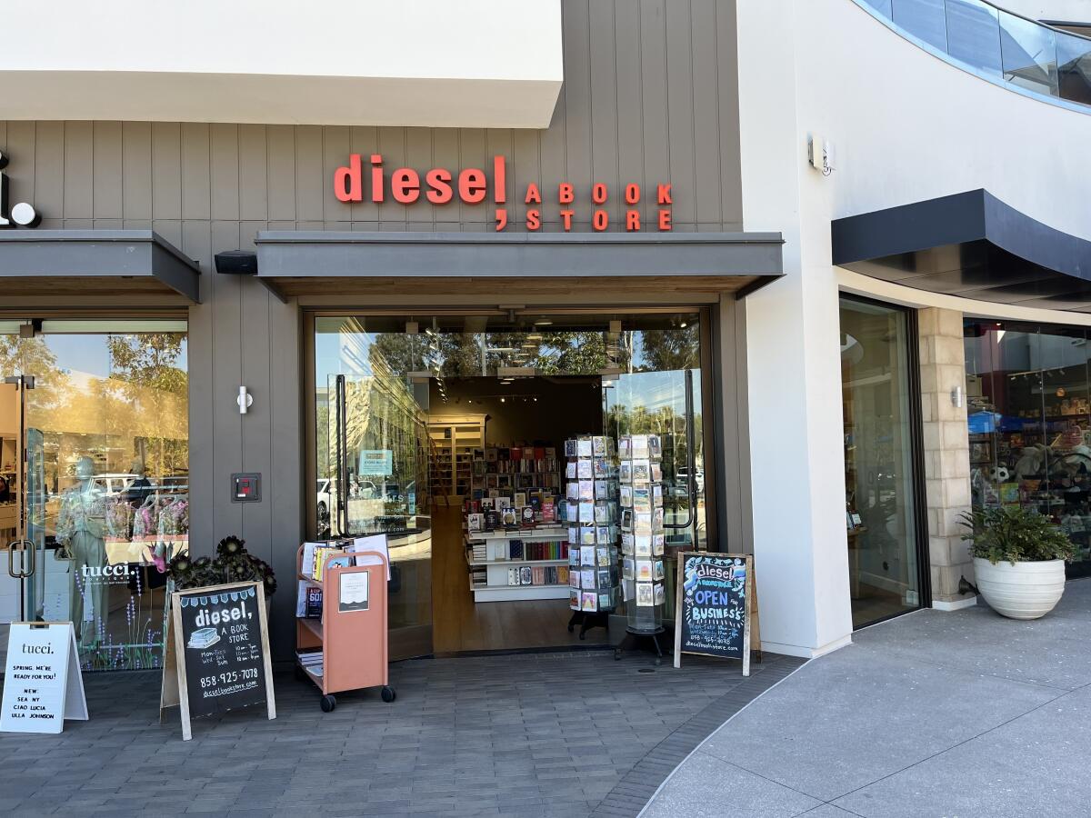DIESEL is a bookstore located in the Del Mar Highlands Town Center.