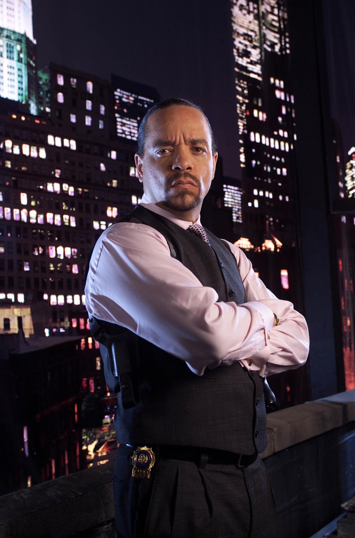 IceT as Odafin "Fin" Tutuola in the long-running NBC series "Law & Order: Special Victims Unit."