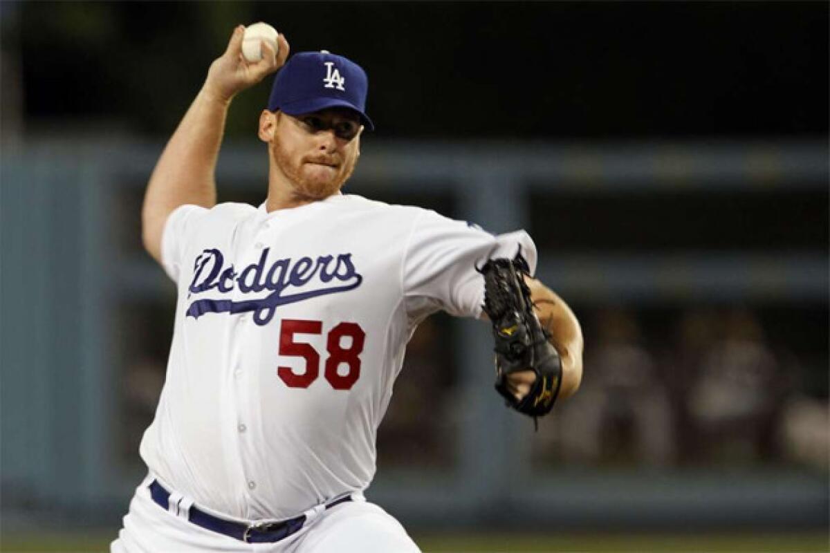 Chad Billingsley pitched to hitters for two pain-free innings Monday.