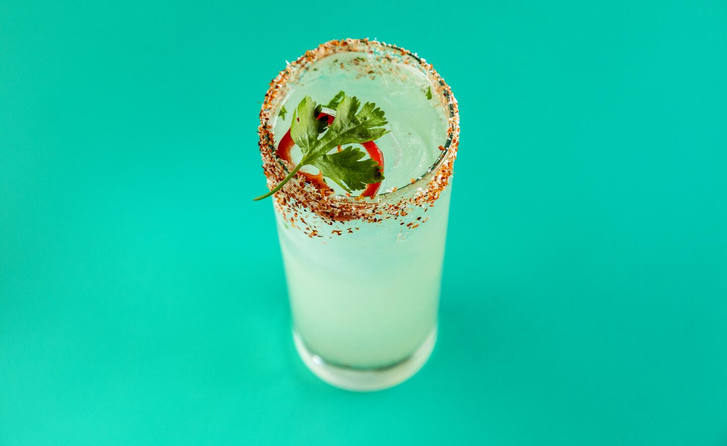 El Picante cocktail at Socalo
