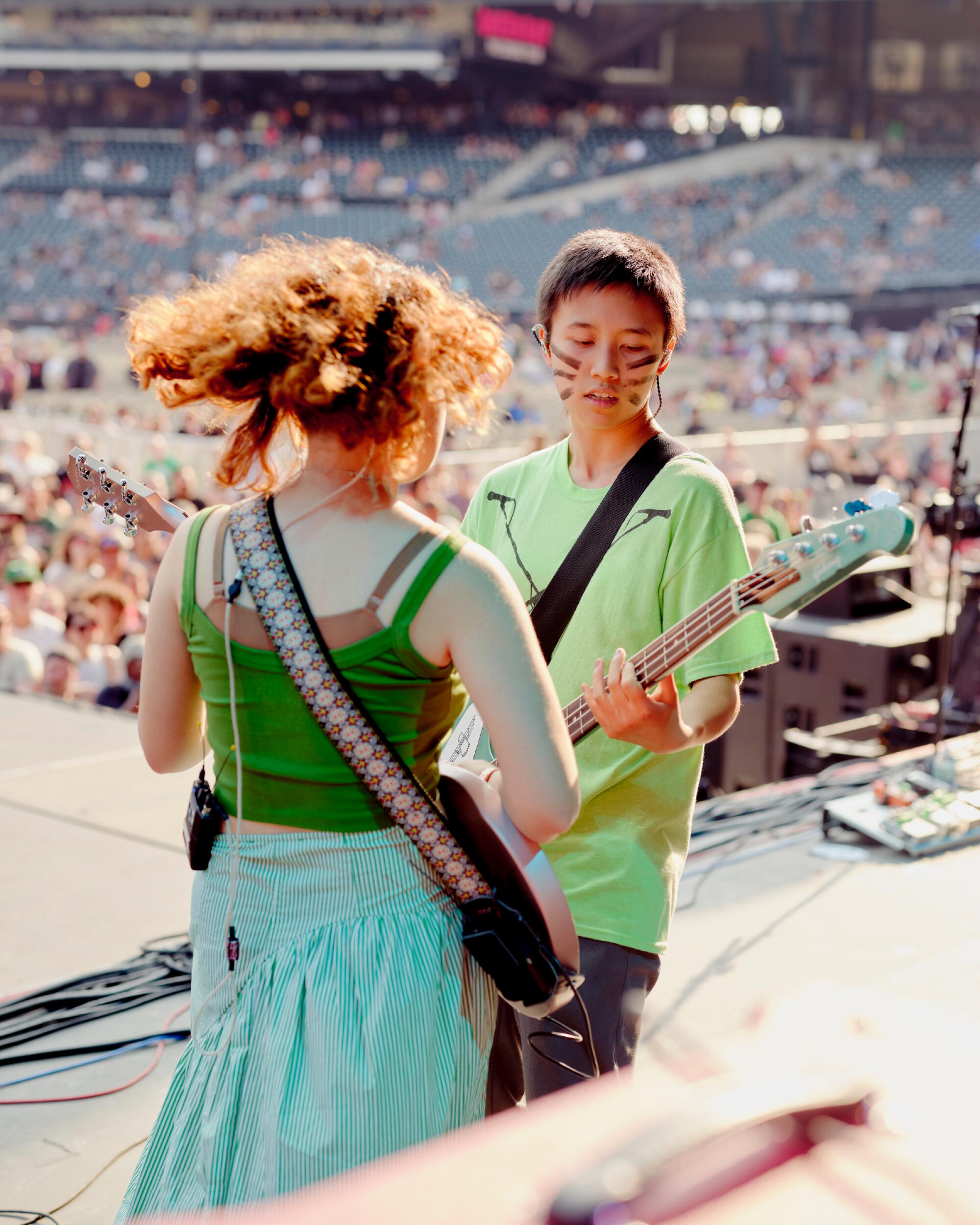 The Linda Lindas at Citi Field in New York