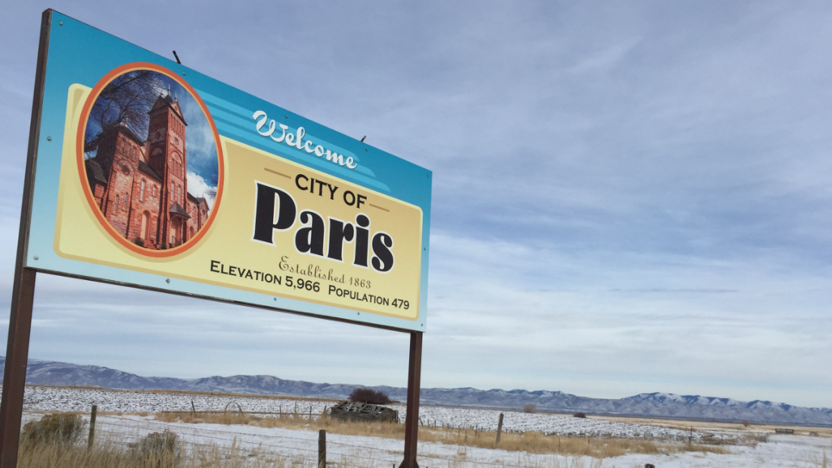 Residents of Paris, Idaho, aren't showing much interest in the climate change summit taking place in the other Paris across the Atlantic.