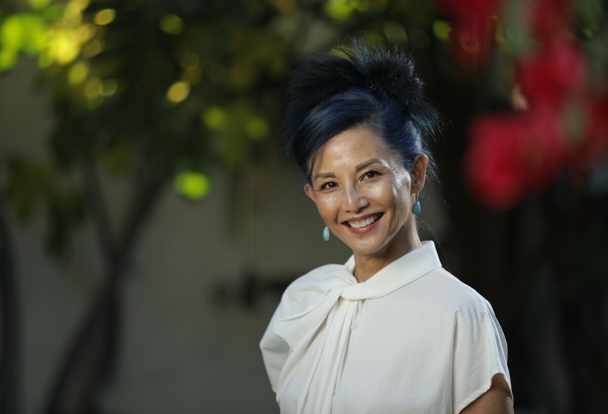 Actress Tamlyn Tomita reprises her role from "The Karate Kid Part II" the Netflix series "Cobra Kai."