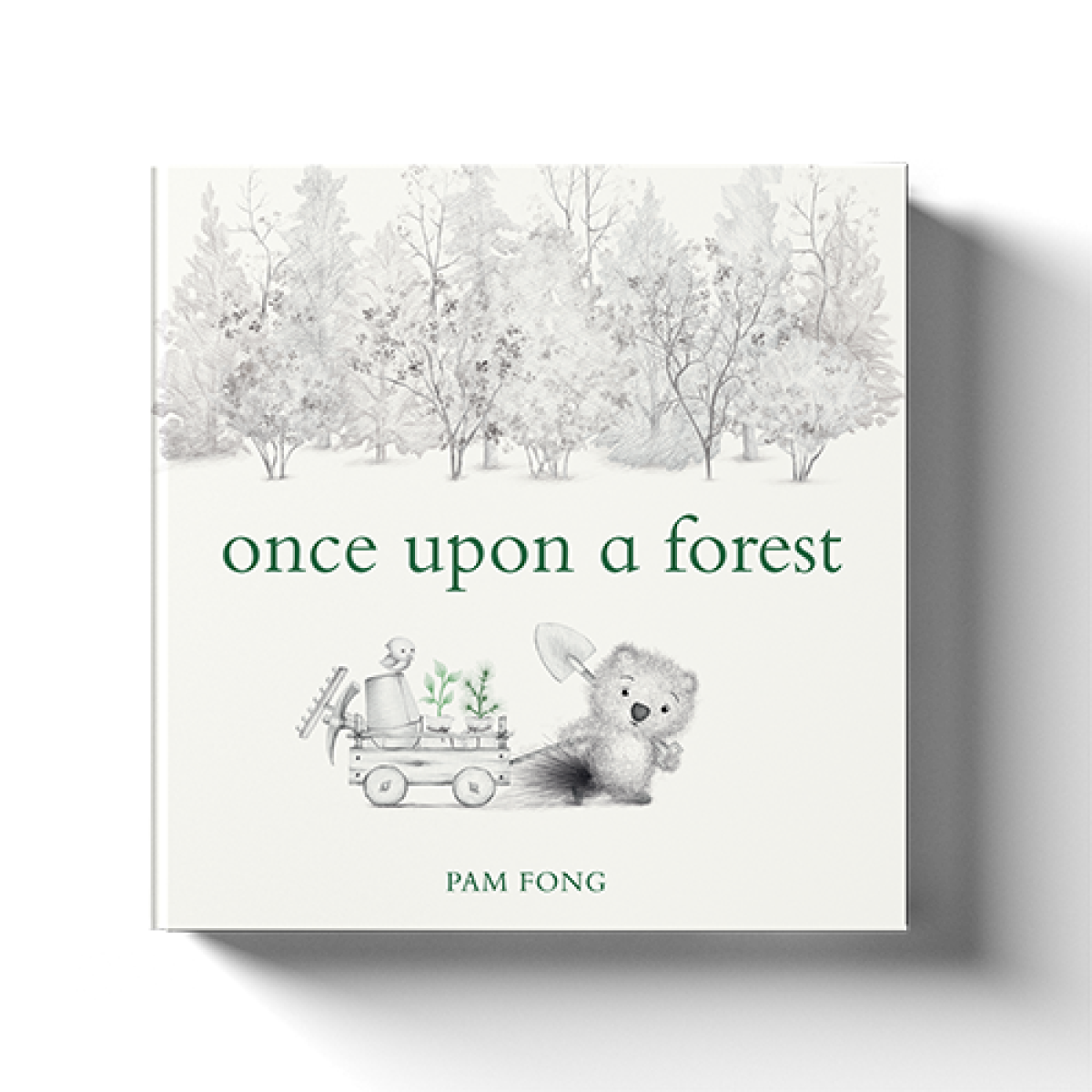 The cover of “Once Upon a Forest” by Pam Fong.
