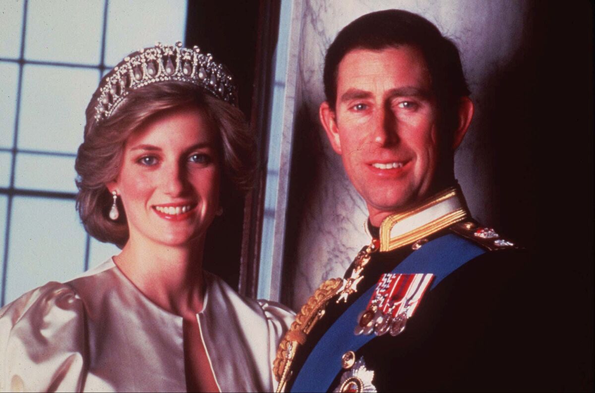 Prince Charles and Diana, Princess of Wales, in 1985