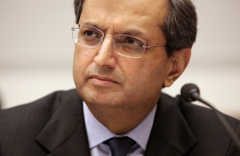 Citigroup Chief Executive Officer Vikram Pandit testifies on Capitol Hill in Washington before the House Financial Services Committee.