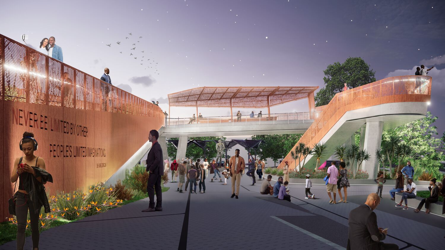 Destination Crenshaw to unveil Sankofa Park, the project's 'jewel in the crown,' this fall