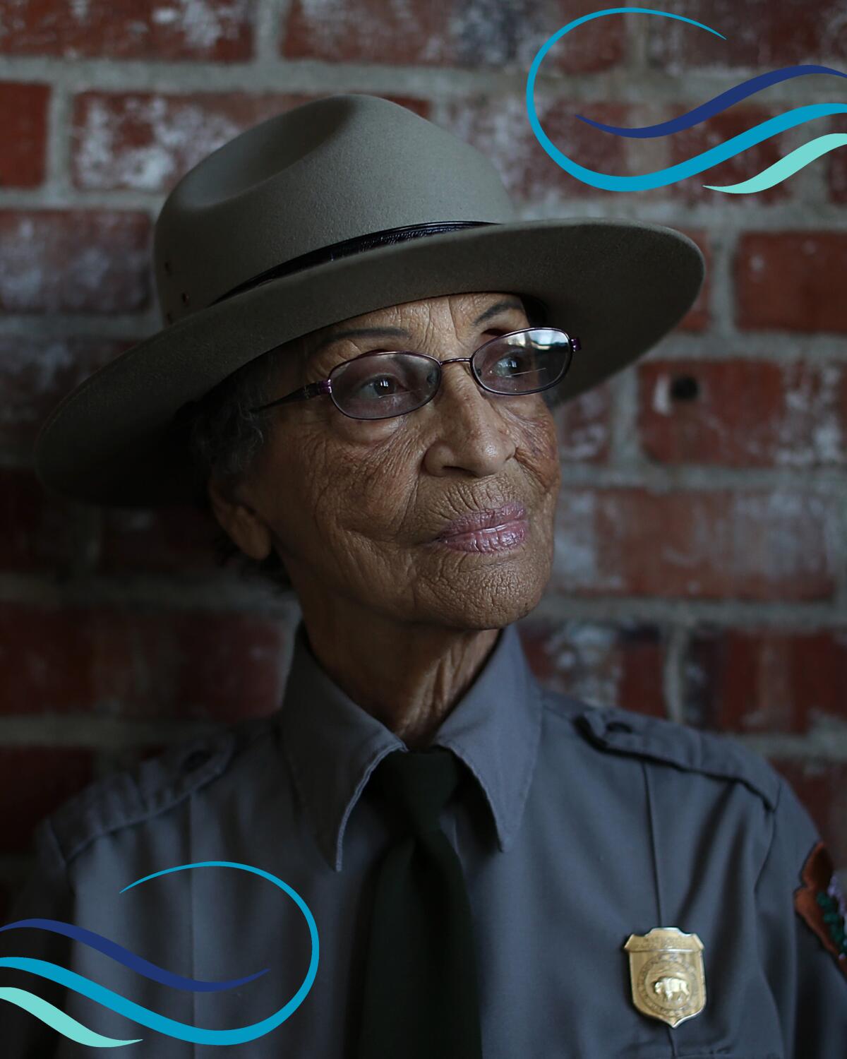 Betty Reid Soskin, in National Park Service ranger attire.