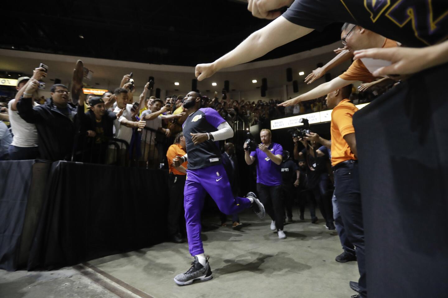 APphoto_Nuggets Lakers Basketball