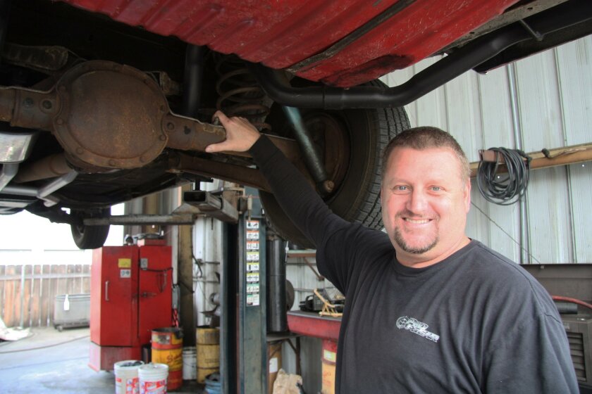 Kraig Scott, of Pro Gear, specializes in rear end and differential work.