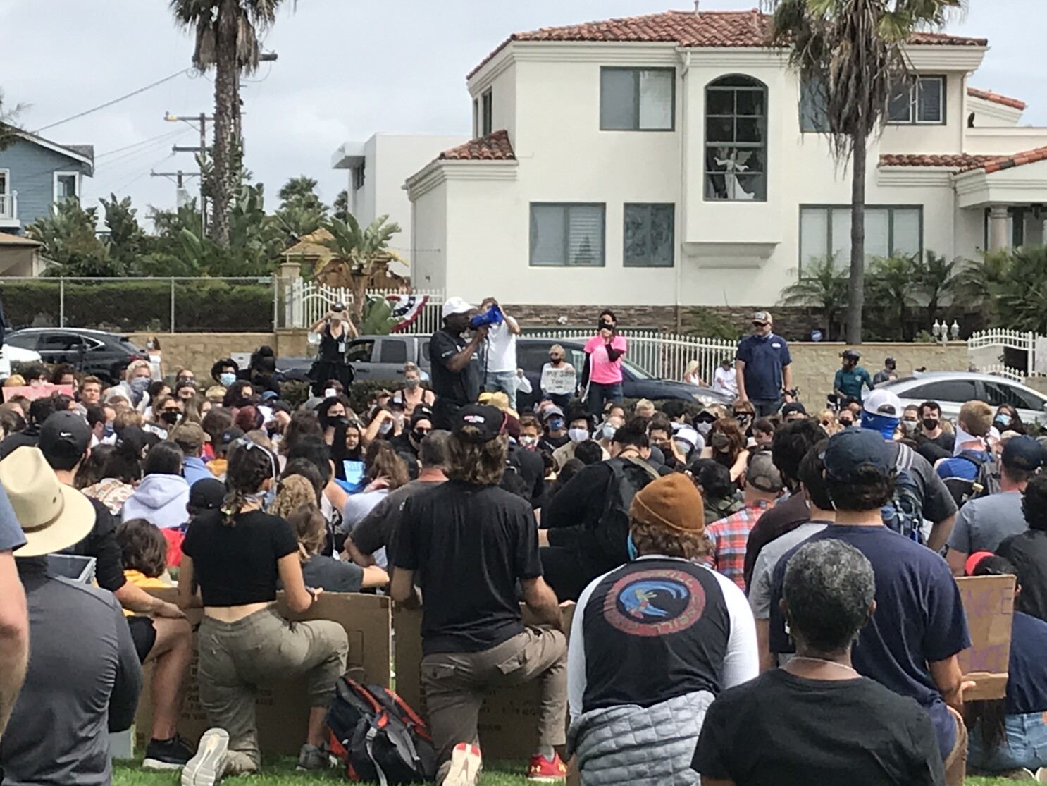 Hundreds Gather In Carlsbad To Call For Racial Justice The San Diego Union Tribune Carlsbad Fair 2022