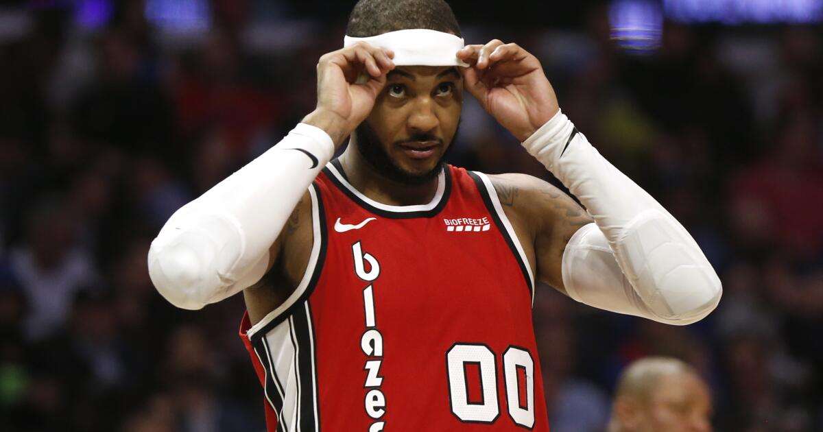 Carmelo Anthony Gets Respect From Clippers and Blazers (VIDEO) - NiteCast  Media