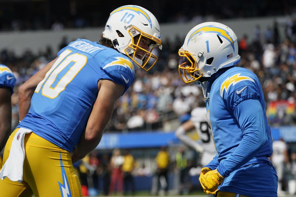The Chargers are going back to powder blue uniforms, but not back to San  Diego - The Washington Post