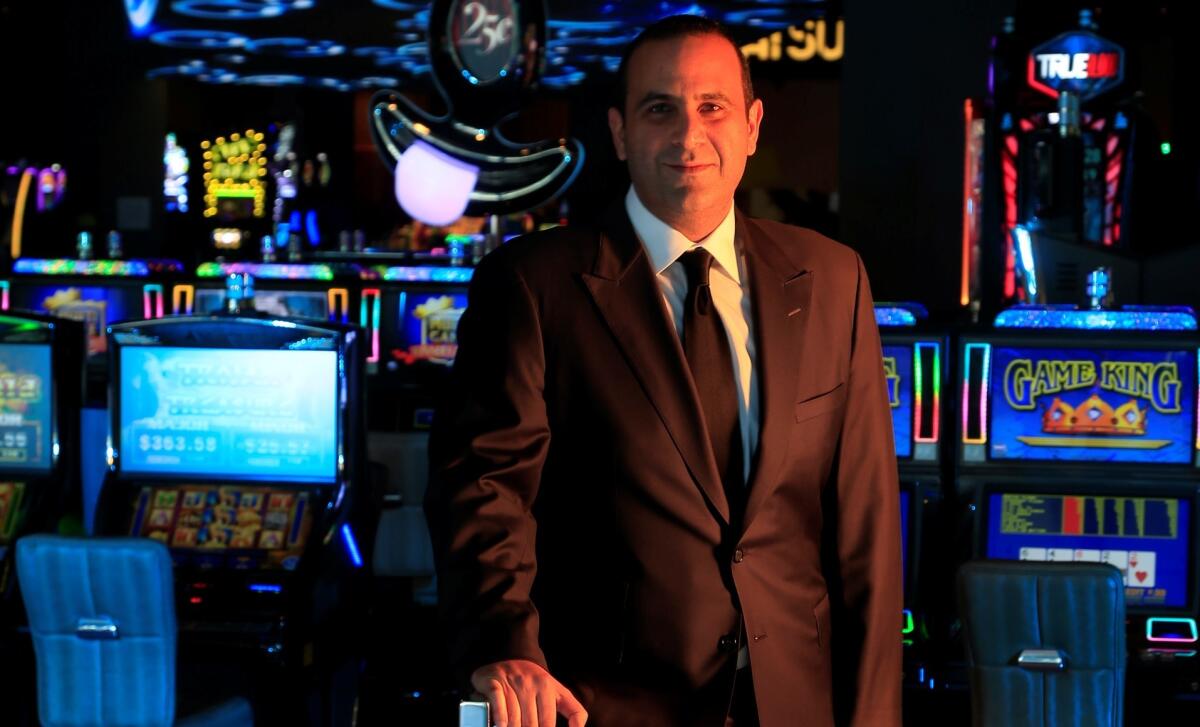 Sam Nazarian at the SLS Las Vegas. Investors in a Miami hotel claim in a lawsuit that they lost $8 million with Nazarian.