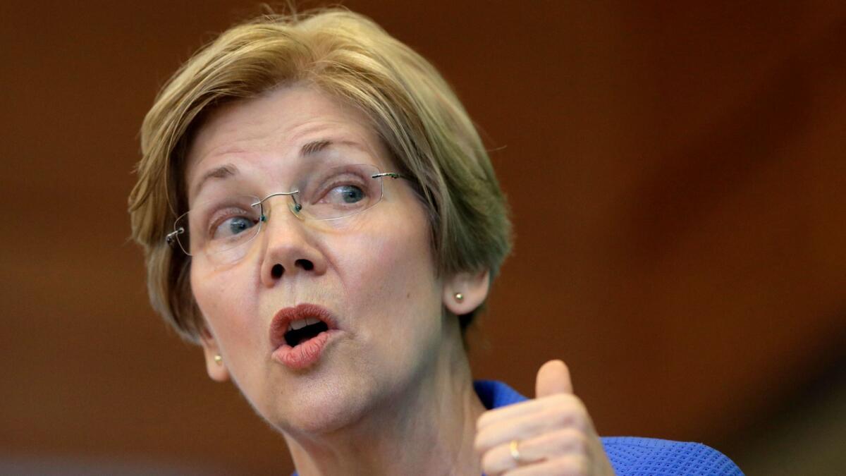 Sen. Elizabeth Warren (D-Mass.), shown June 16.