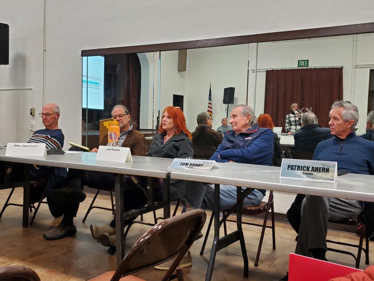 The La Jolla Community Planning Association meets in person for the first time in three years at the Recreation Center.