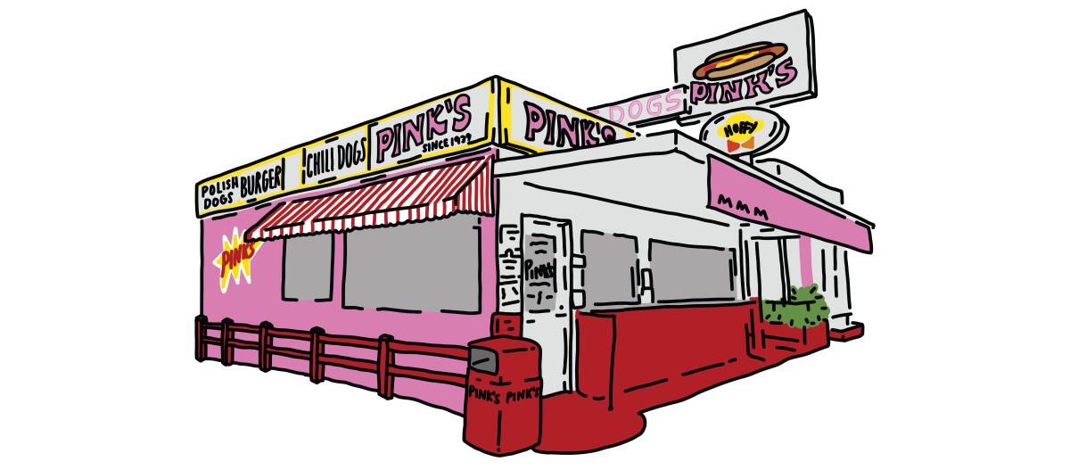 Illustration of Pink's