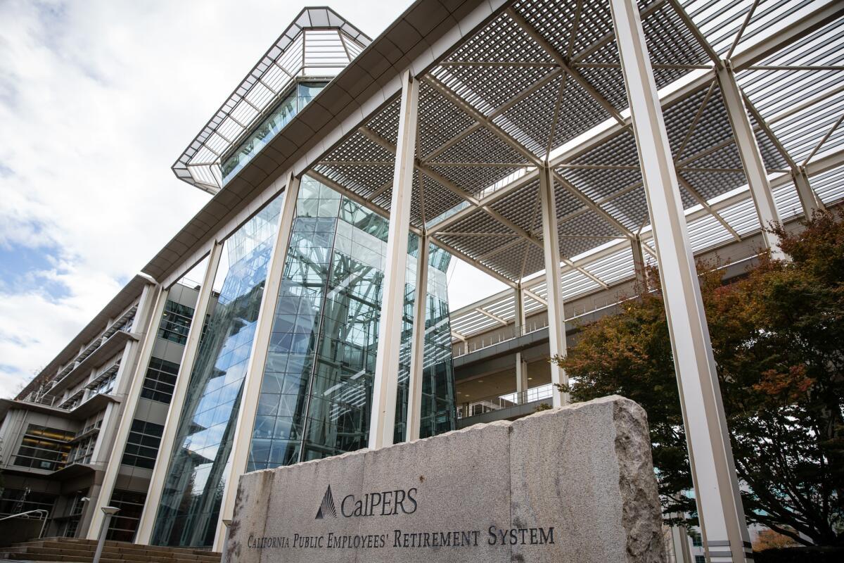 CalPERS manages about $350 billion to fund the retirement benefits for some 2 million California employees, including firefighters, librarians and garbage collectors.