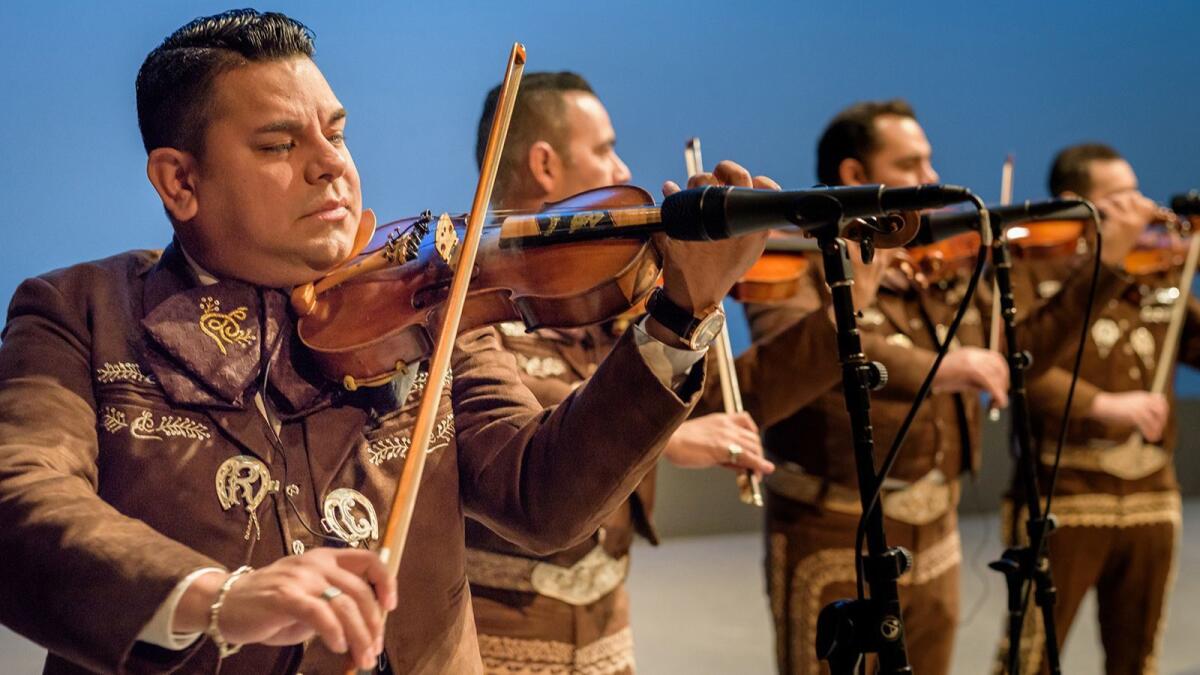 Mariachi Los Camperos de Nati Cano will perform as part of the Heartbeat of Mexico festival at the Musco Center in Orange.