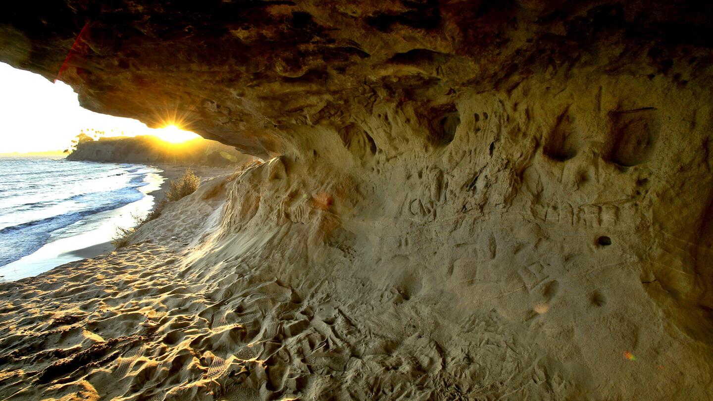 The caves at Santa Barbara's More Mesa Shores