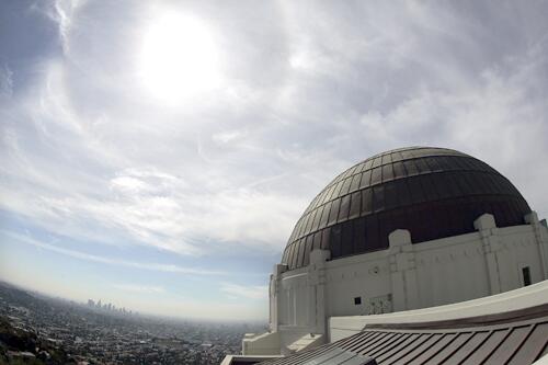 LANDMARK: The observatory restoration has more than doubled the size of a facility that director Edwin Krupp likes to call the hood ornament of Los Angeles.