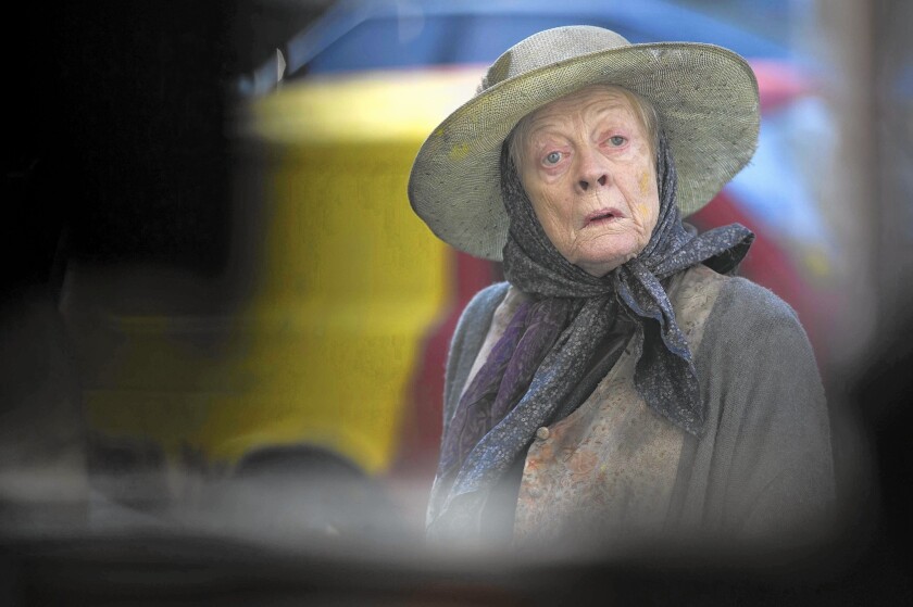 Maggie Smith in "The Lady in the Van."