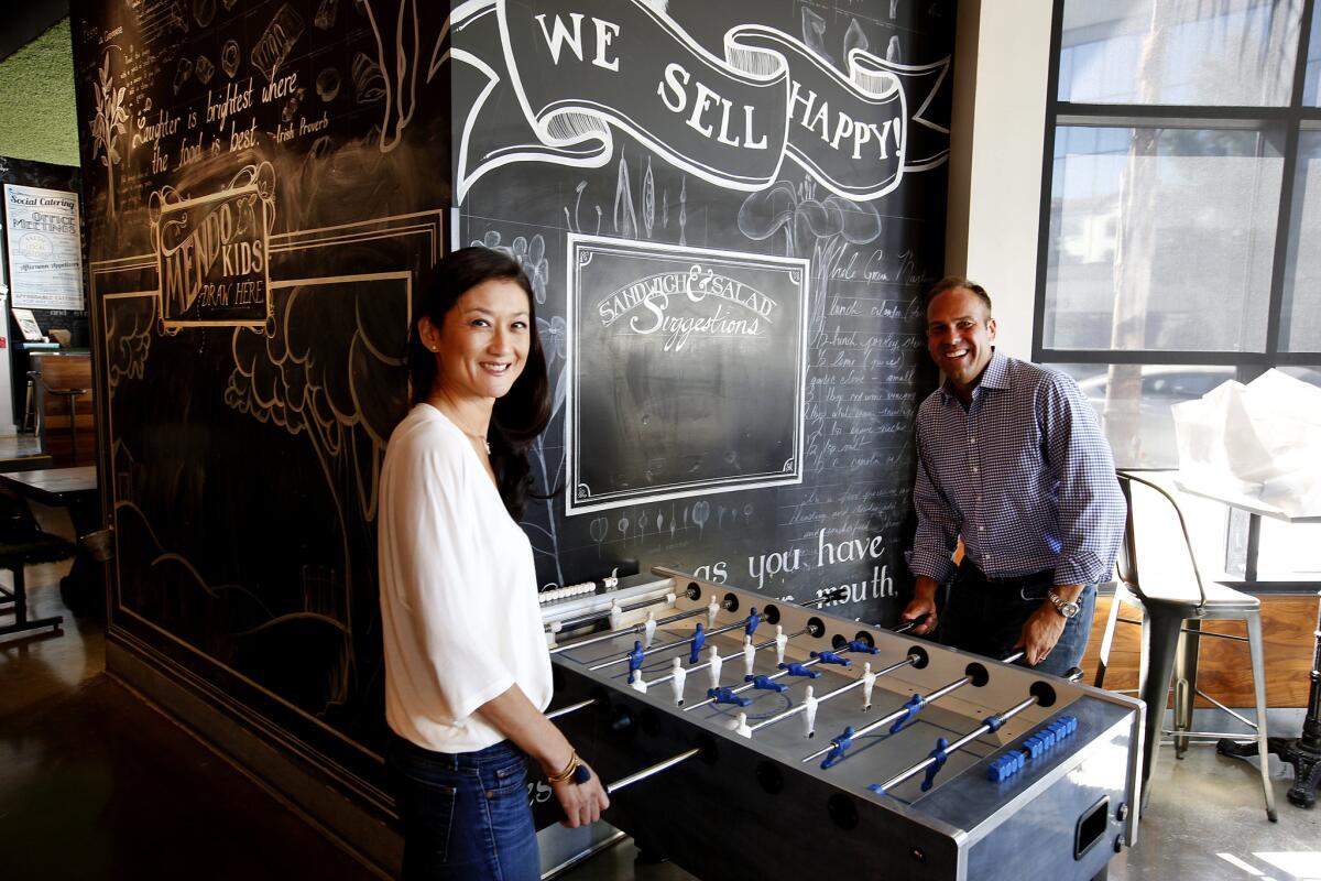 Ellen Chen and Mario Del Pero built the sandwich chain Mendocino Farms based on the lessons they learned in an earlier venture.